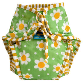 Kushies Maillot / Couche Pour Piscine, Moyen - Marguerite Verte