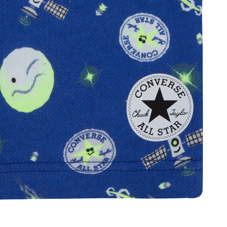 Converse Space Cruisers Shorts Set -  Converse Blue - Size 18M