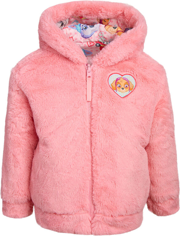 Paw Patrol - Reversible Jacket - Paw Patrol - Pink - 2T