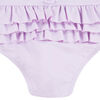 Hurley Ruffle Long Sleeve One-Piece Swimsuit - Light Lavender - Size 12M