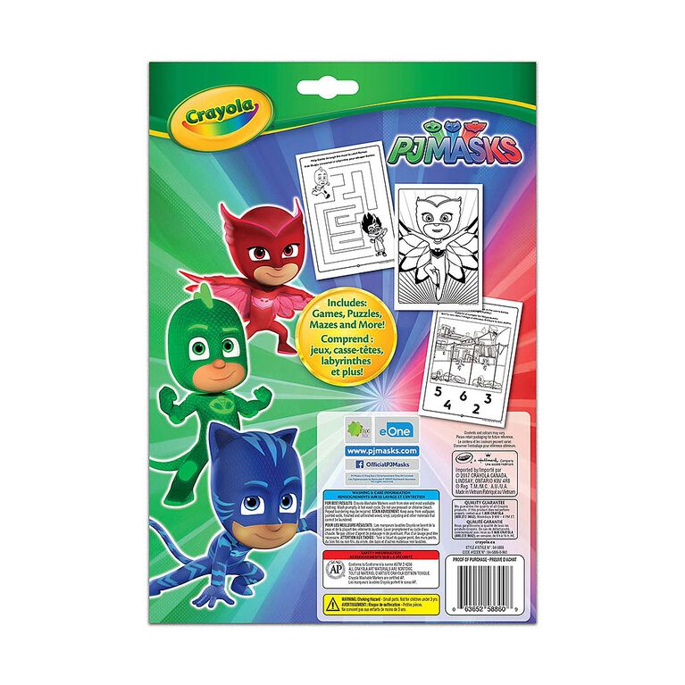 Colouring & Activity Book, PJ Masks | Toys R Us Canada