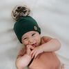 Petit Coulou - Organic cotton beanie - Emerald