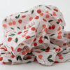 Red Rover - Cotton Muslin Swaddle Single - Cherries - R Exclusive