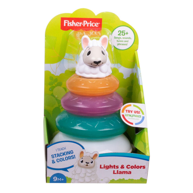 Fisher-Price Linkimals Lights & Colors Llama - English Edition