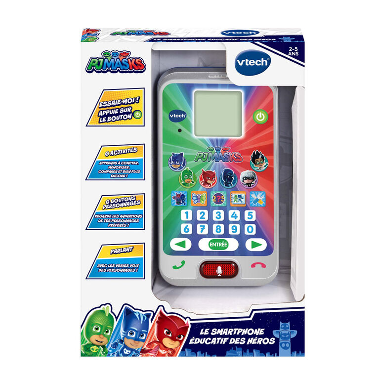 VTech PJ Masks Super Learning Phone French Edition Toys R Us Canada