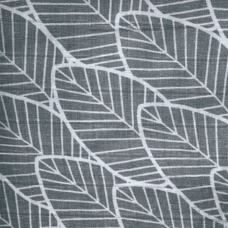 Perlimpinpin-Muslin sleep bag 1.5 TOG-Charcoal leaves-0-6m