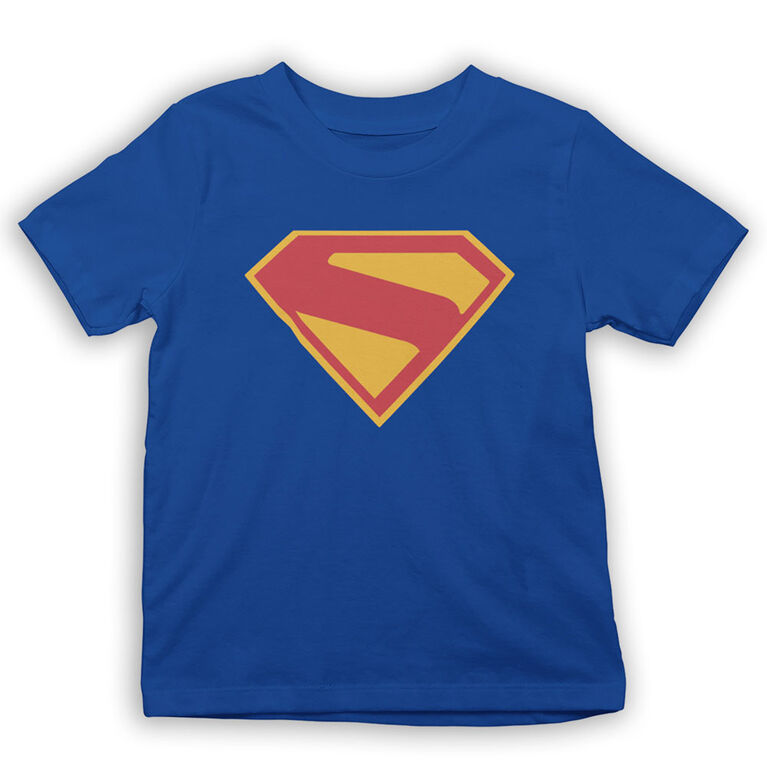 Superman Short Sleeve Tee - Blue 2T