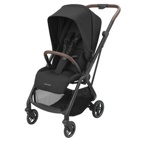 Maxi-Cosi Leona Ultra Compact Stroller - Essential Black