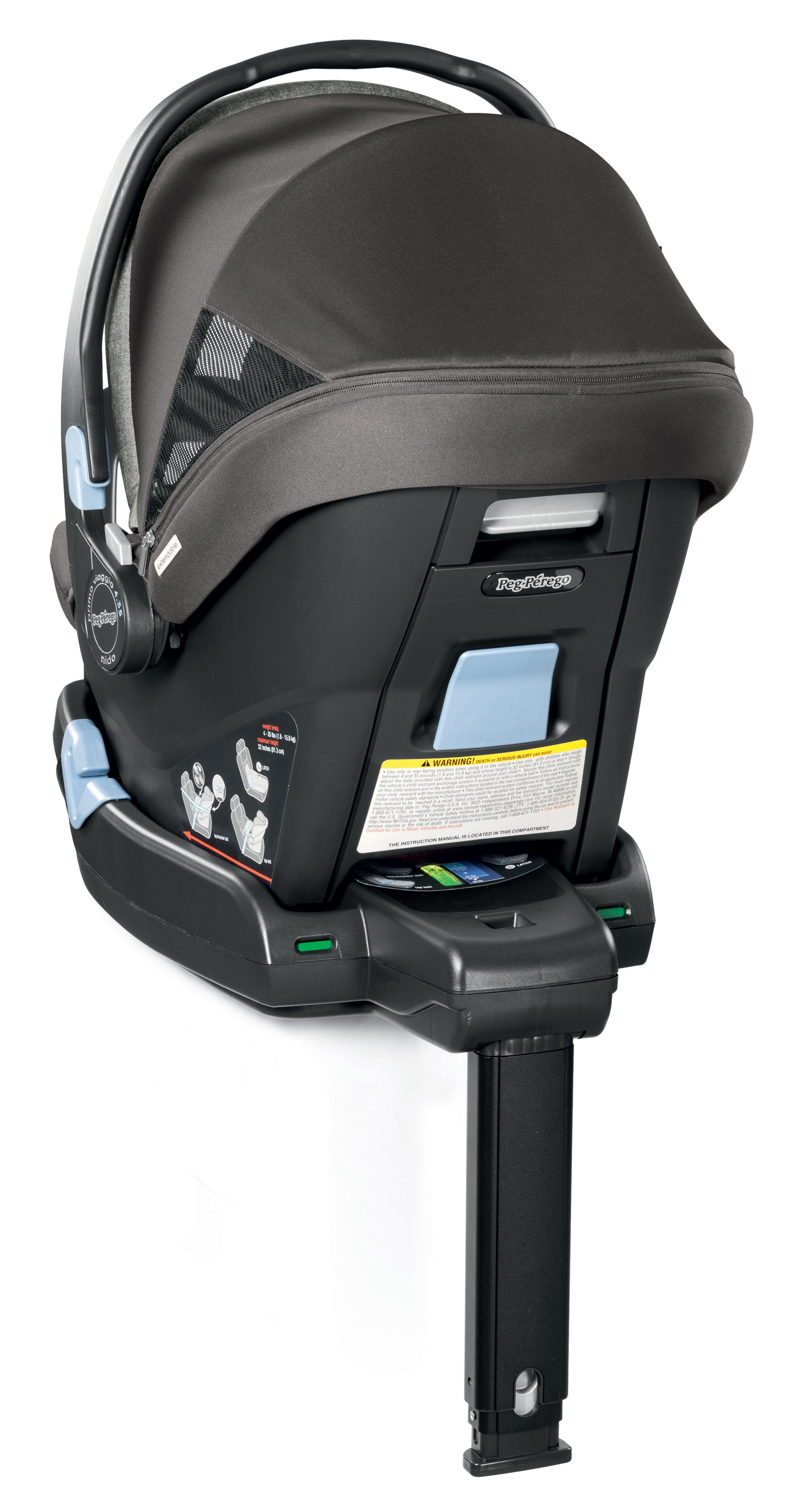 Peg perego leather car seat store