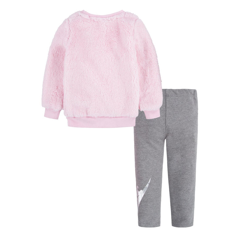Nike Legging Set - Charcoal Heather- Size 2T