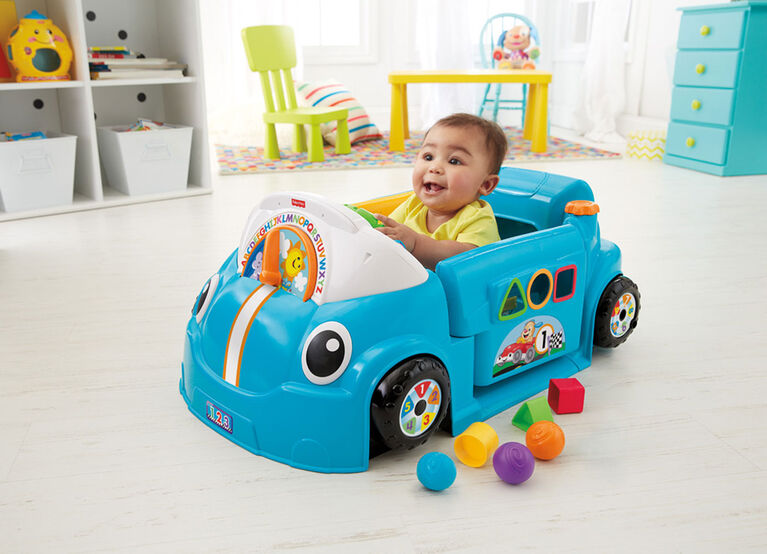 Fisher Price Laugh Learn Crawl Around Car Blue English Edition Babies R Us Canada