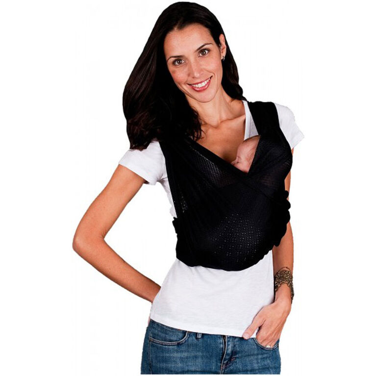 Baby K'Tan Breeze Baby Carrier - Black Small