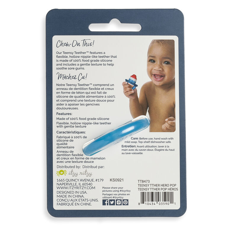 Teensy Teether Hero Pop