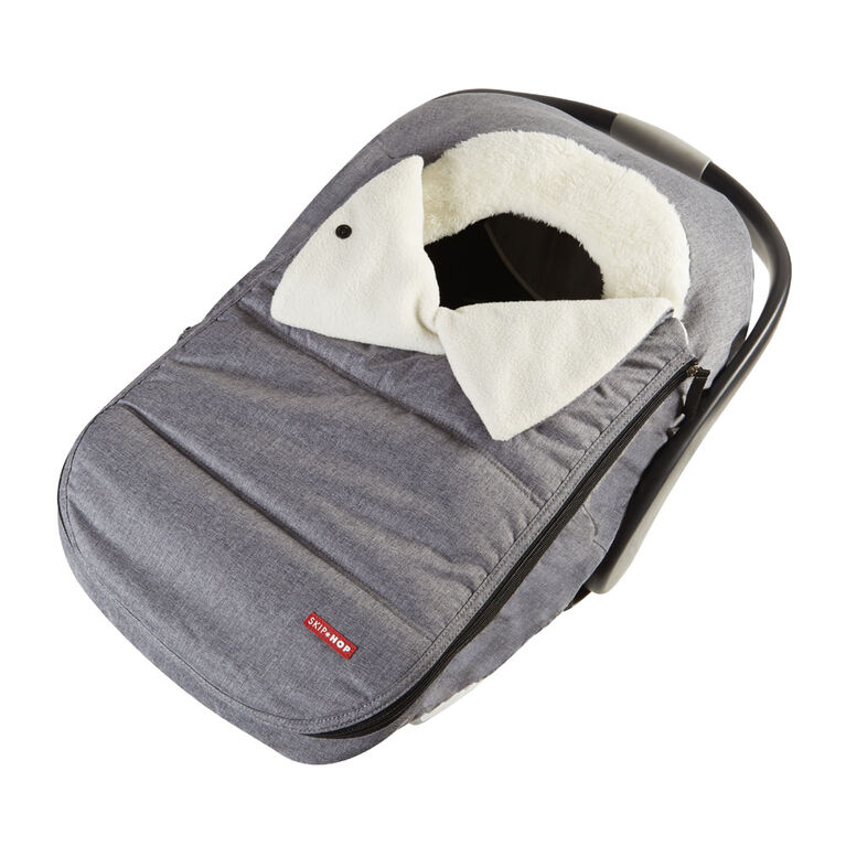 Skip Hop Stroll & Go Car Seat Cover, Heather Grey Babies R Us Canada