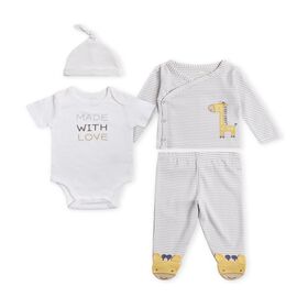 Koala Baby 4Pc Take Me Home Set, White