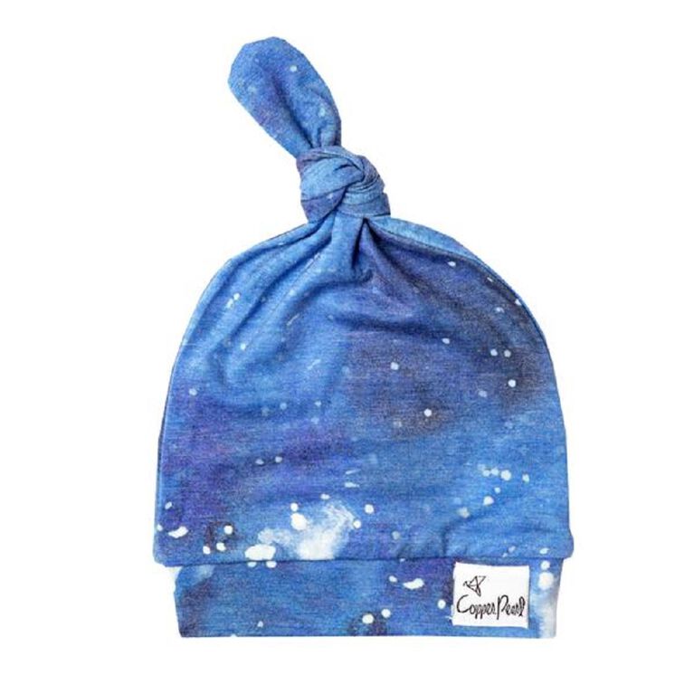 Copper Pearl Galaxy Top Knot Hat