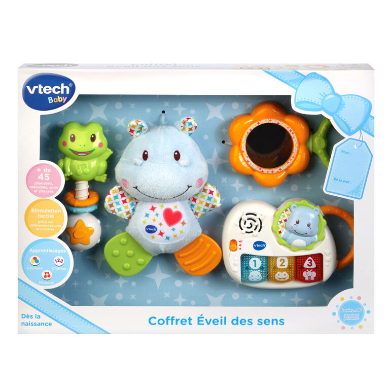 Vtech Newborn Necessities Gift Set Blue French Edition