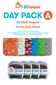 Emballage multiple 6 de Couches-Culottes Lil Helper.