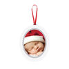 Baby's 1st Christmas Baby Print Ornament
