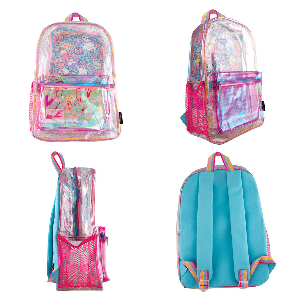 Fashion Angels Sparkle Transparent Character Backpack Toys R Us Canada