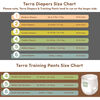 Terra Diapers Size 3 Crawler - 20 Pack