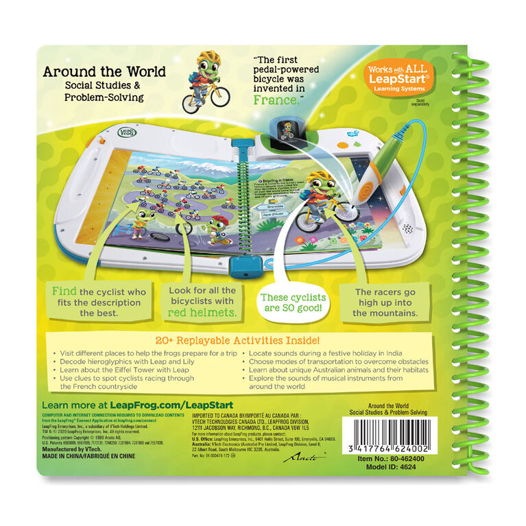 LeapFrog LeapStart Around the World Social Studies & Problem-Solving - &Eacute;dition anglaise