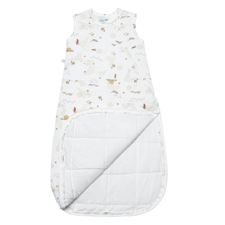 Perlimpinpin-Bamboo sleep bag 1.0 TOG-Desert-6-18m | Babies R Us Canada