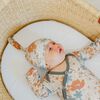 Copper Pearl - Eden Top Knot Hat 0-4 Months