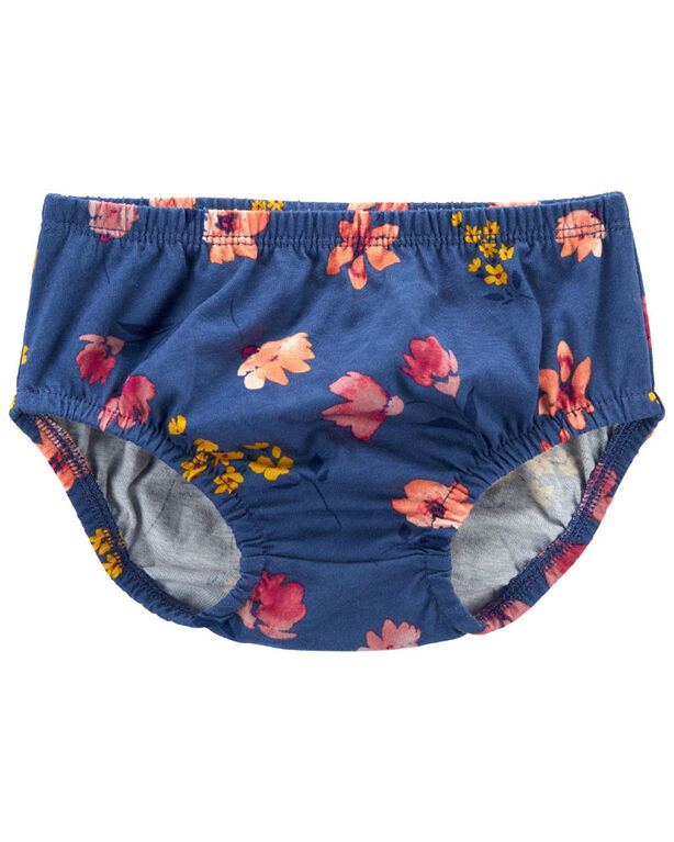 Carter's Butterfly Jersey Dress Blue