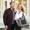 Skip Hop Madison Square Diaper Tote - Black/White Mini Grid