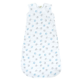 Perlimpinpin Bamboo muslin sleep bag - Stars, 6-18 Months