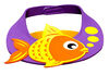 Baby Works Bath & Beach Visors - Fish