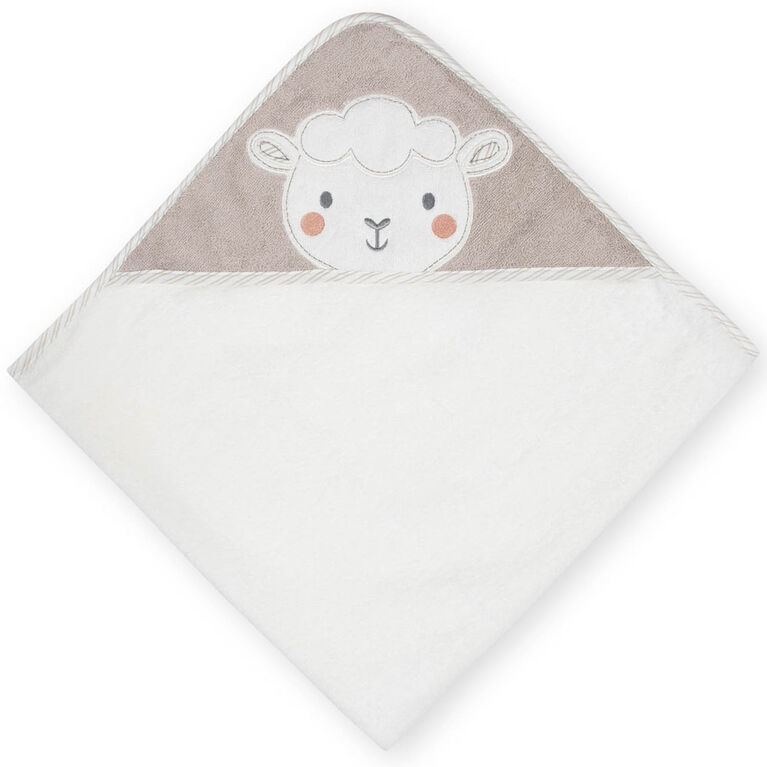 Koala Baby 2-Pack Woven Hooded Towel, Little Lamb