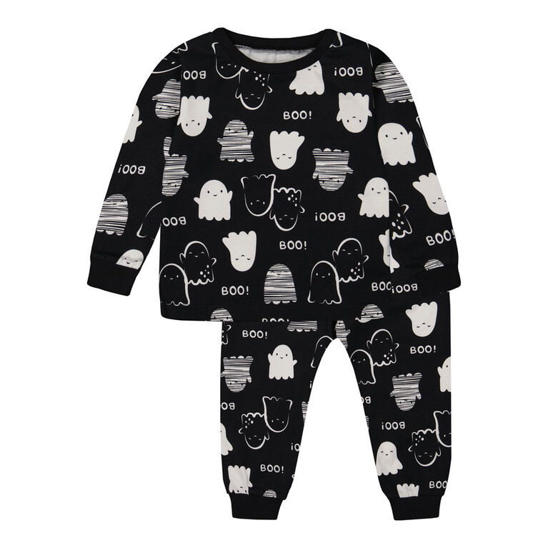 Rococo Pyjama d'Halloween Unisexe Noir 3-4T