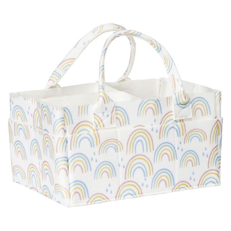 Sammy & Lou Felt Storage Caddy - Rainbow