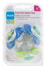 MAM Trends 6+ Pacifiers, Triple Pack Combination - Blue