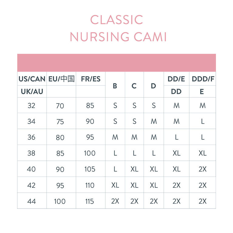 Bravado Designs - Classic Nursing Cami - Navy Stripe, Large