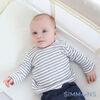 Simmons Trifold Playpen Pad Whte with Stars