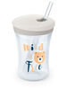 NUK Evolution Straw Cup 8 oz. - Blue