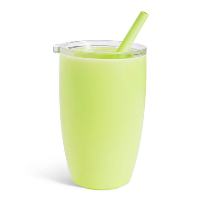 10Oz Simple Clean Straw Tumbler - Green