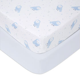 Drap De Coton Tissé - Le Temps De Rêver 2Pk