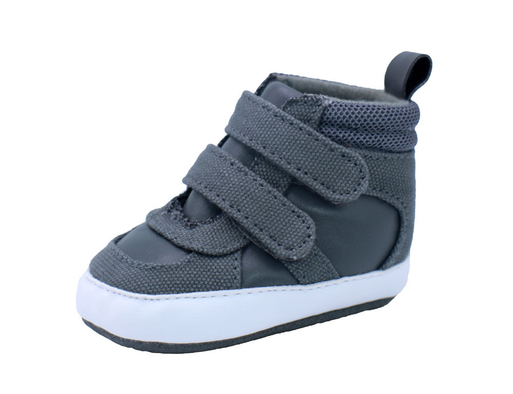 Chaussures en toile gris de First Steps Taille 1 0 3 mois Toys