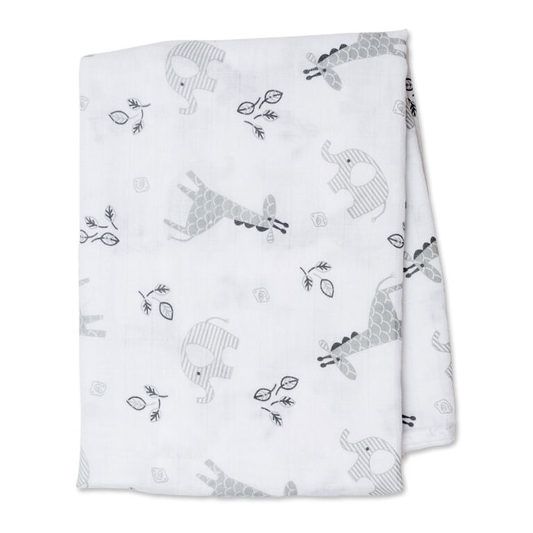 Lulujo Muslin Swaddling Blanket - Afrique