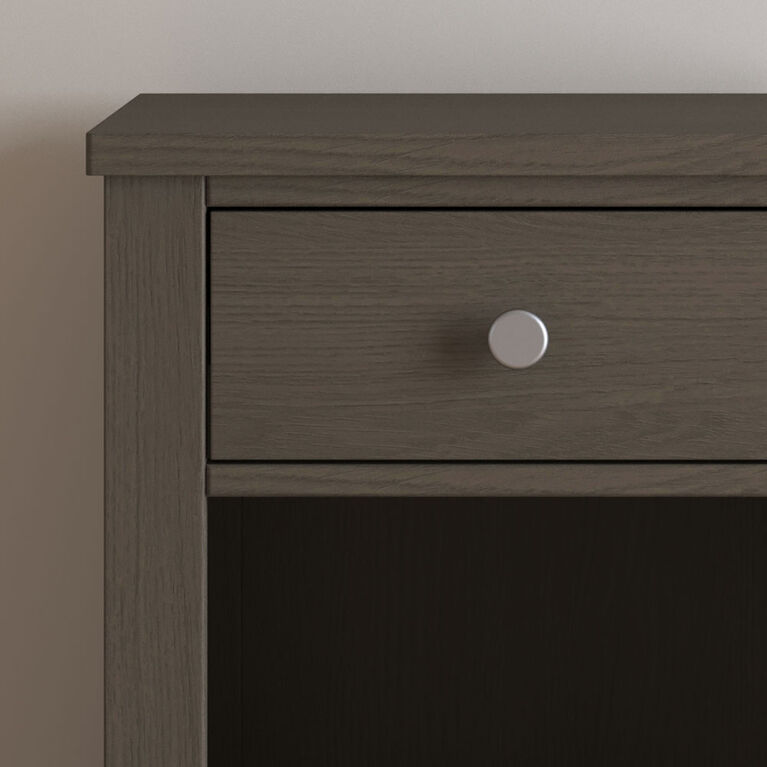 Forever Eclectic by Child Craft - Harmony Night Stand - Dapper Gray
