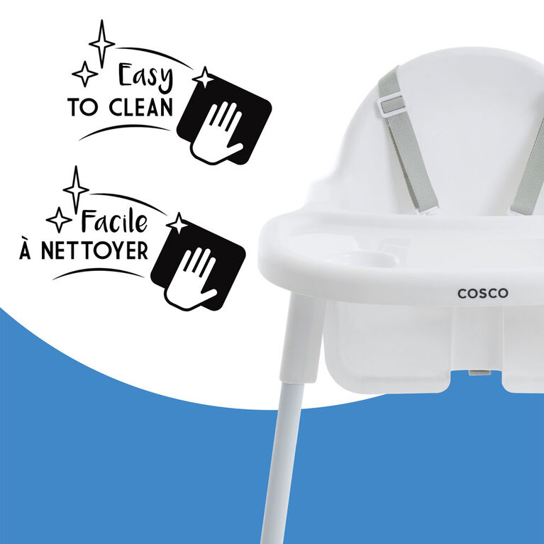 Cosco Canteen Highchair - White