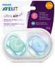 Philips Avent Ultra Air Pacifier, 6-18 Months, 2-Pack - Orange