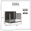 Berceau convertible SOHO 5 en 1
