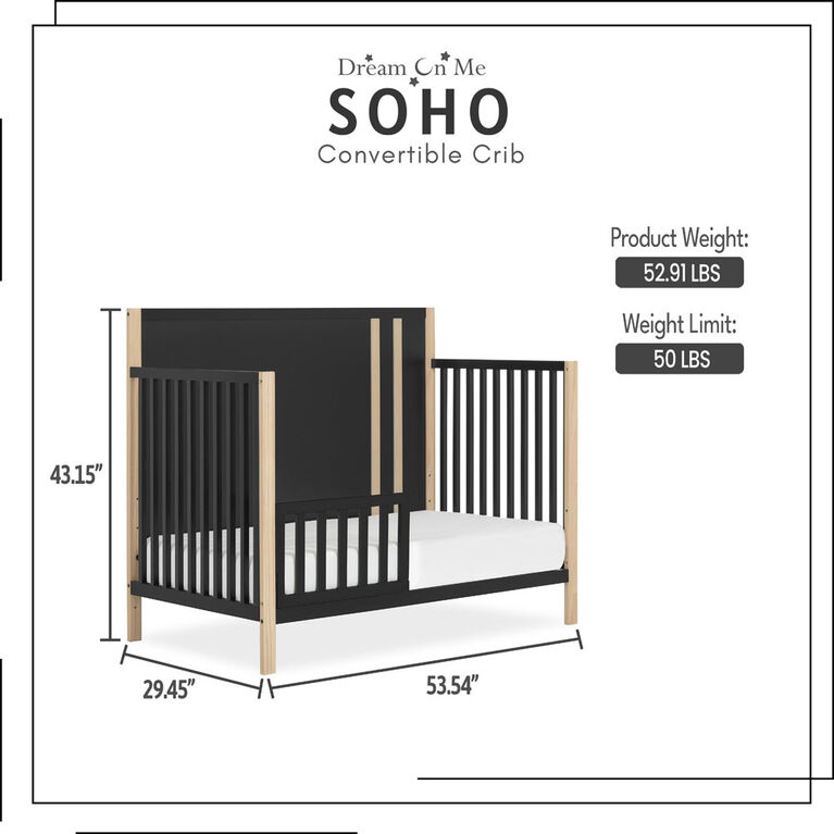 Berceau convertible SOHO 5 en 1