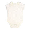 Baby Mode 3 Piece Ribbed Velour Varsity Set: Pink Rainbow Bunny  24M