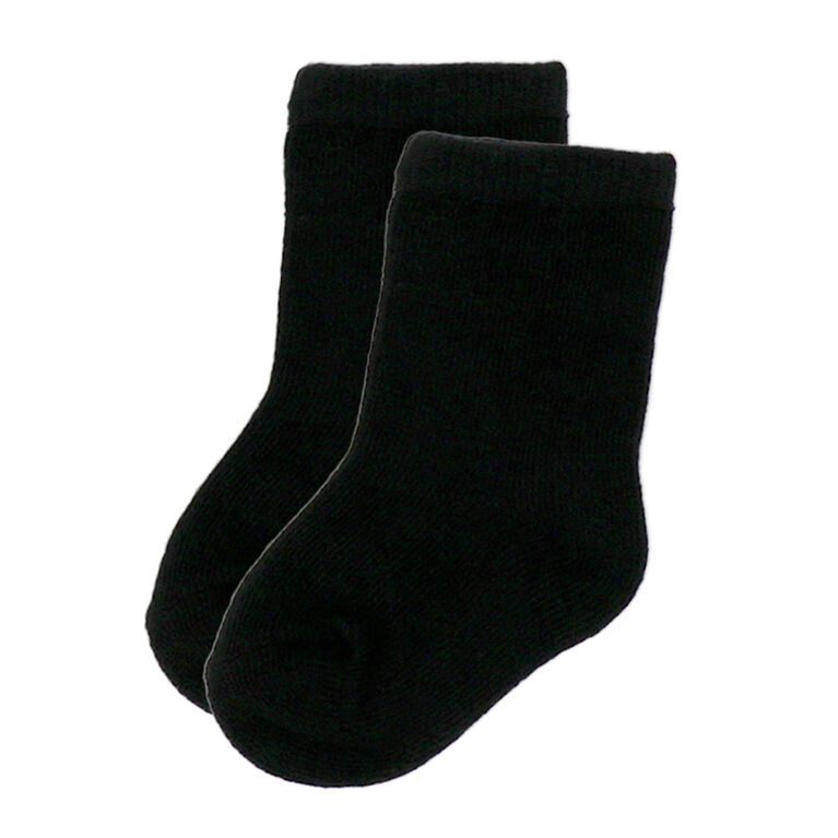 Small Wonder - Baby Sock,Black  6-12M